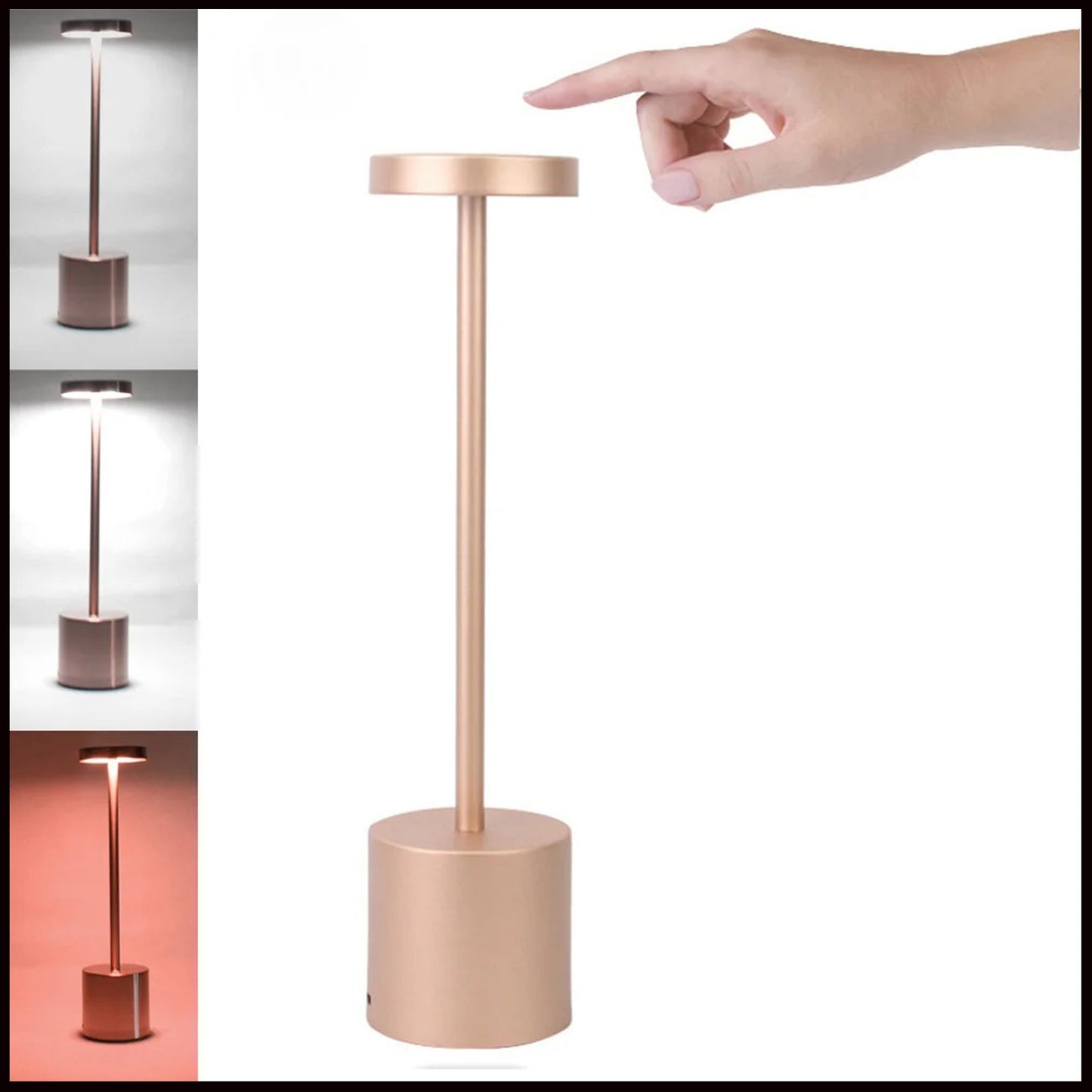 USB RECHARGEABLE TOUCH TABLE LAMP -09