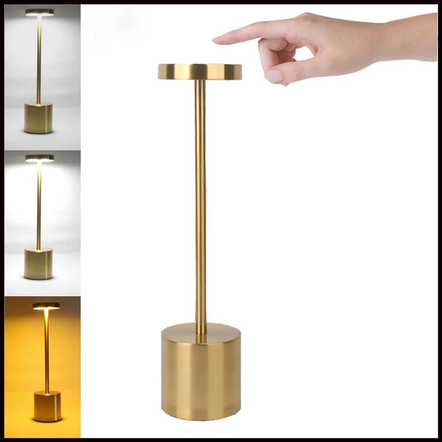 USB RECHARGEABLE TOUCH TABLE LAMP -09