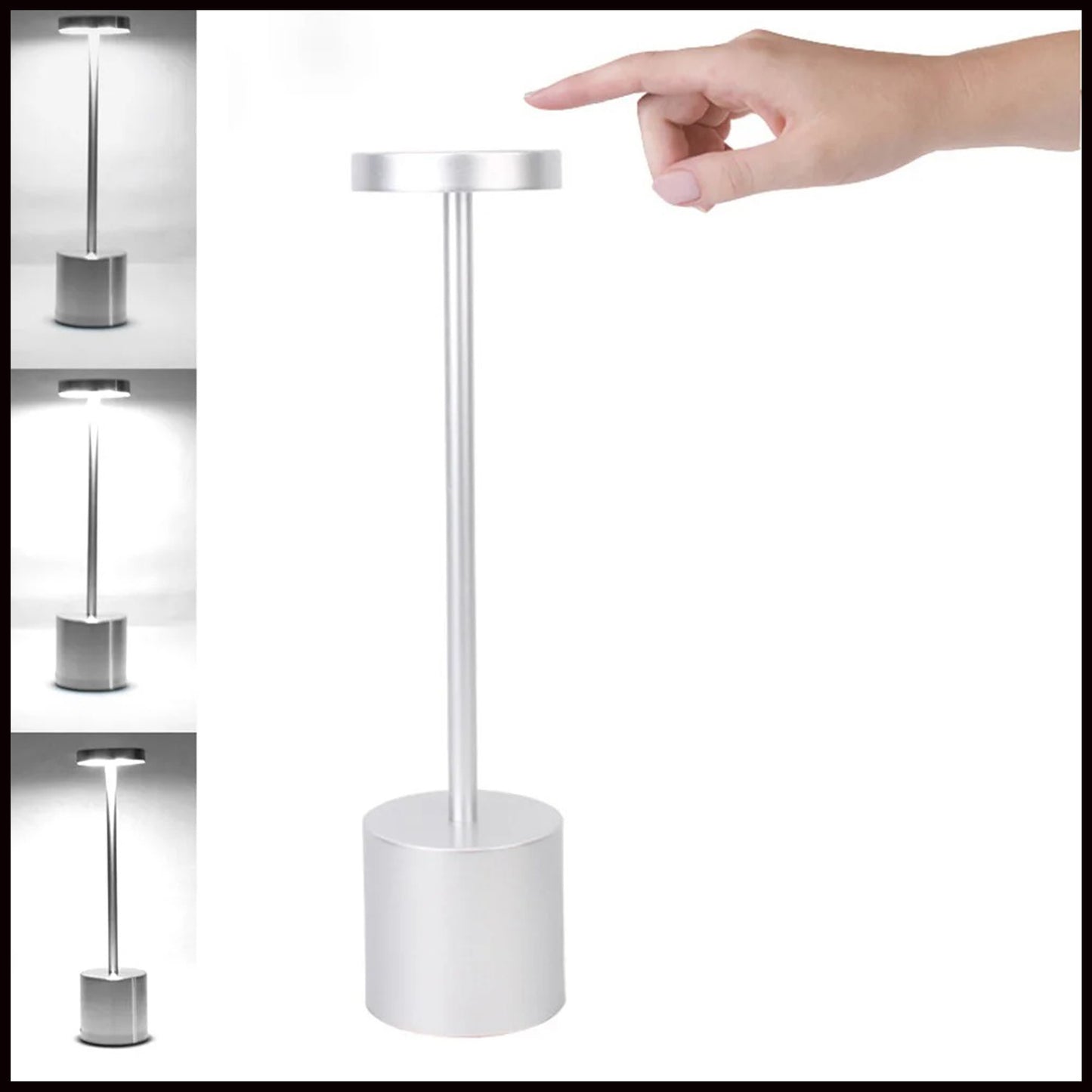 USB RECHARGEABLE TOUCH TABLE LAMP -09
