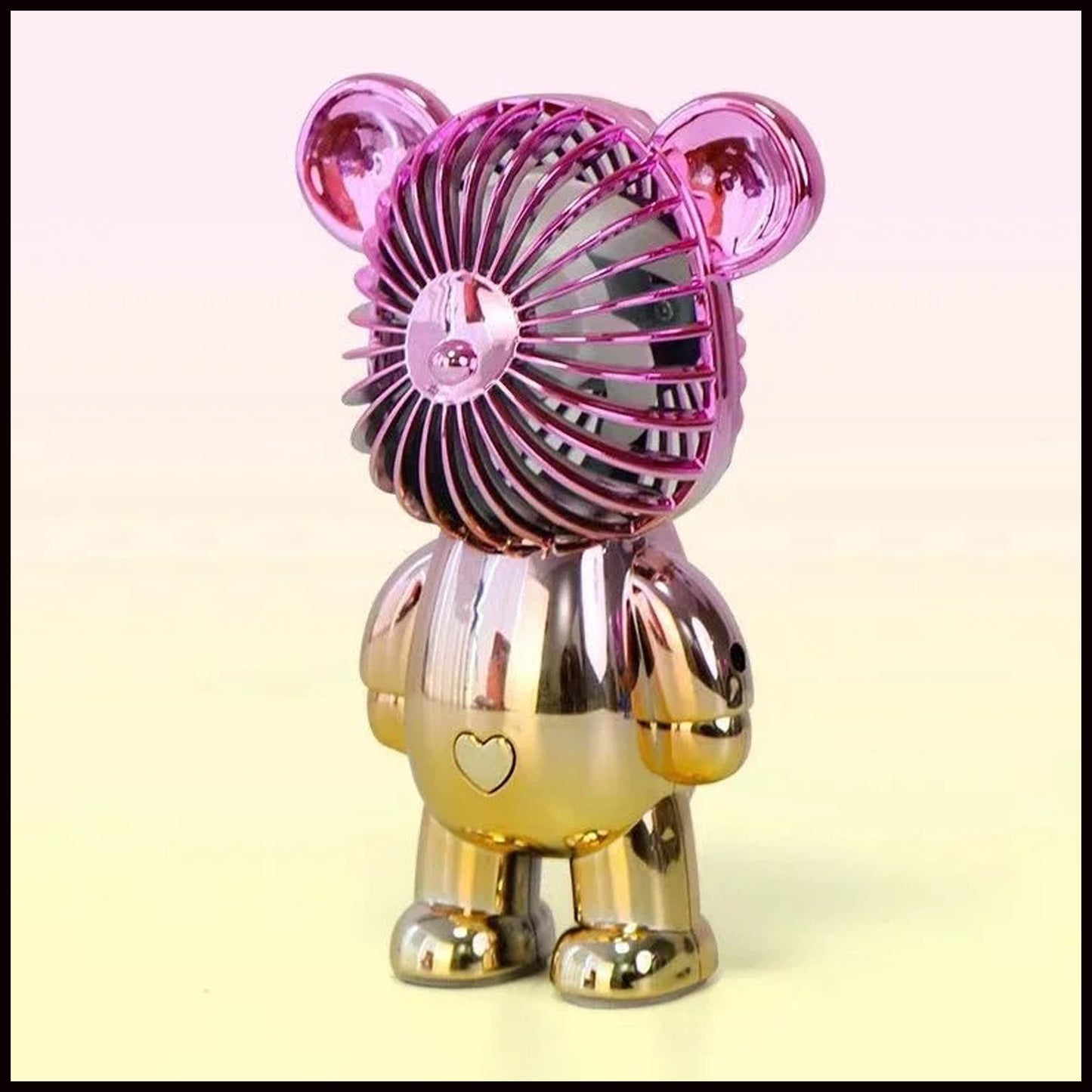 COLOR PLATING GRADIENT BEAR FAN -15