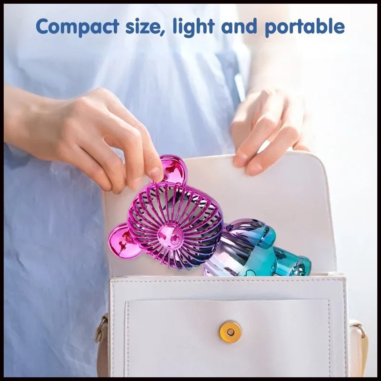 COLOR PLATING GRADIENT BEAR FAN -15