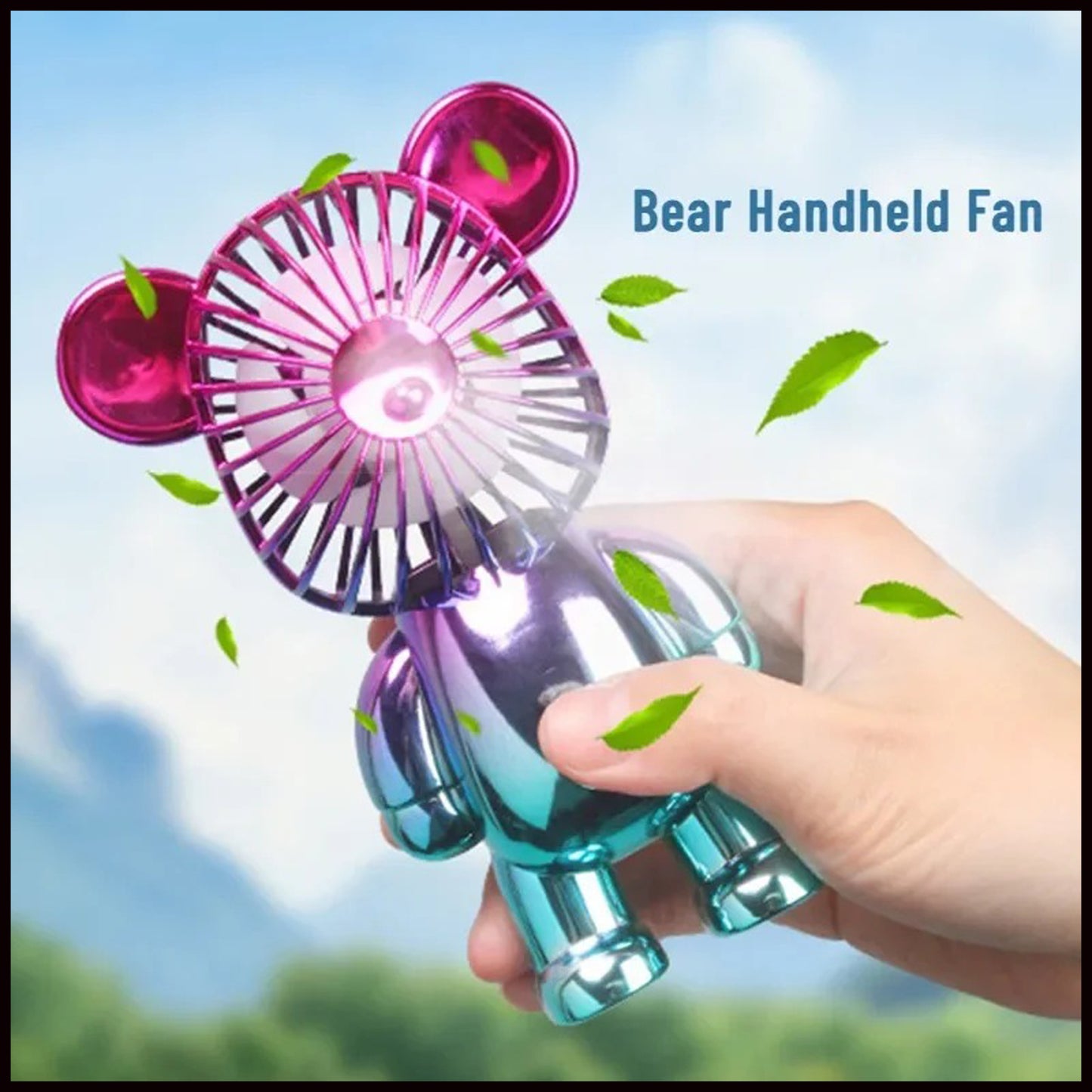COLOR PLATING GRADIENT BEAR FAN -15