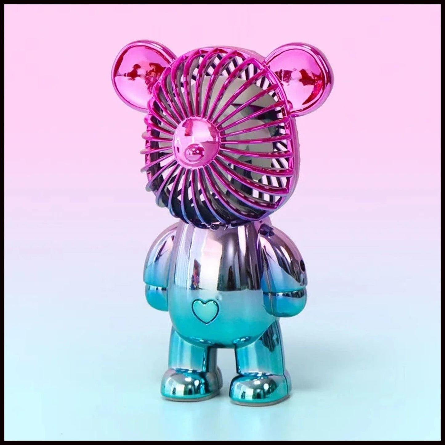 COLOR PLATING GRADIENT BEAR FAN -15