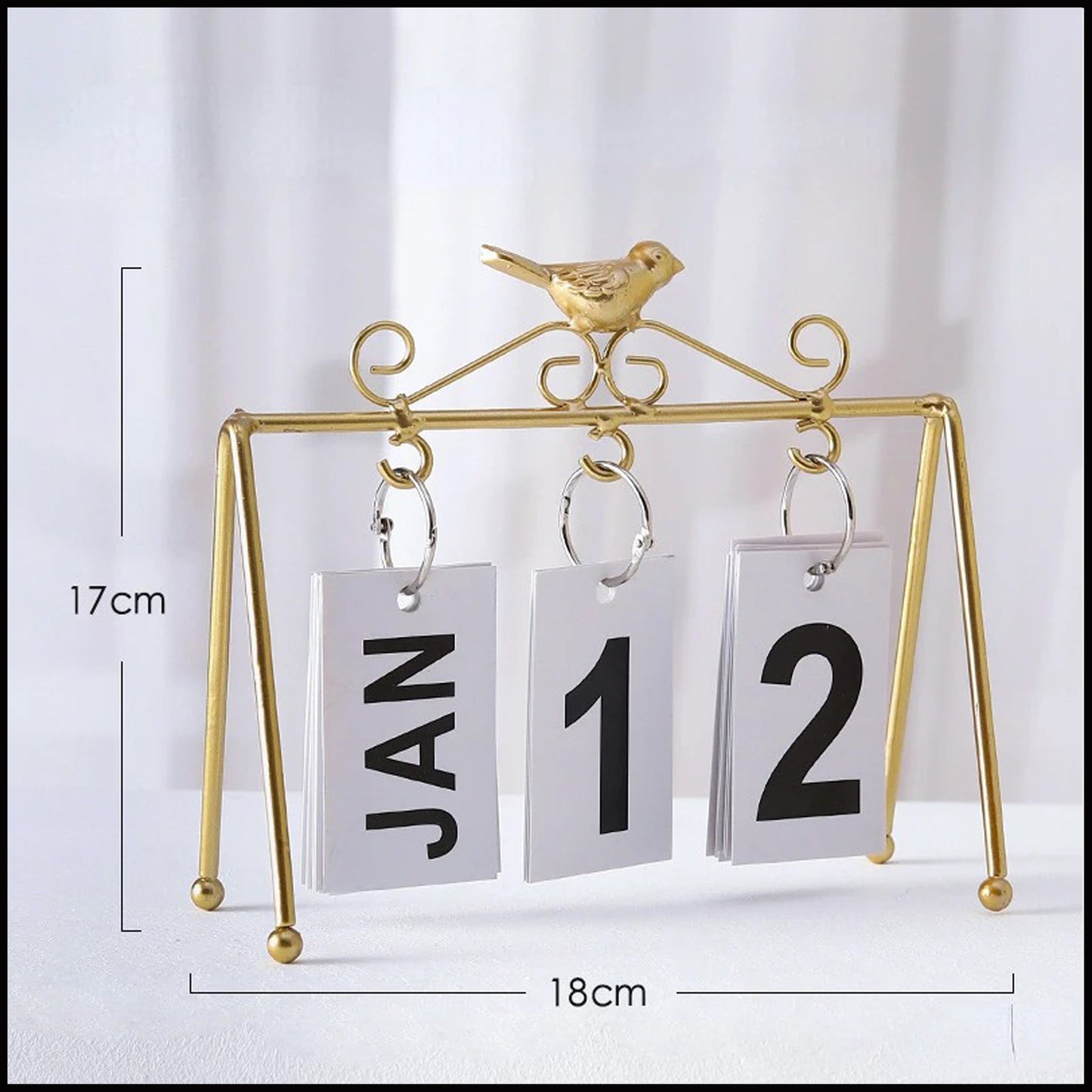 METAL STAND FLIP CALANDER -11