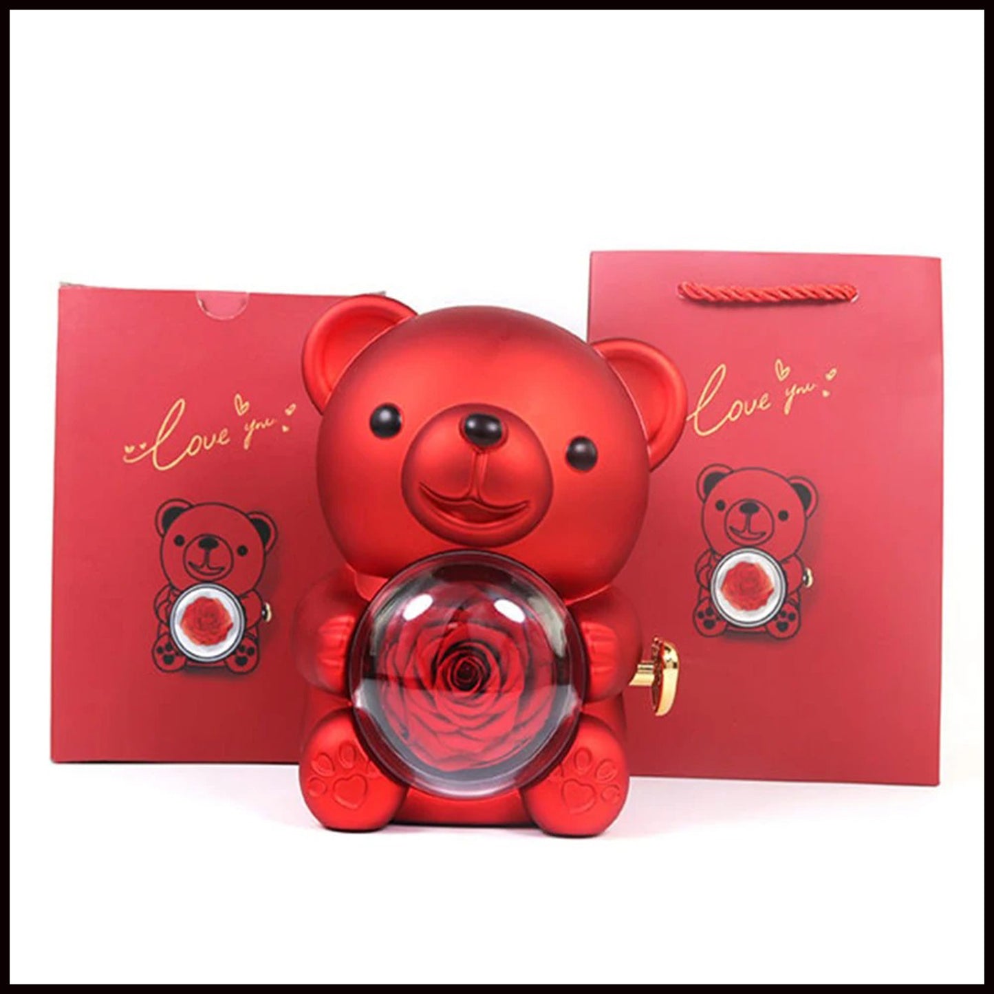 ROSE BEAR JEWELRY BOX -10