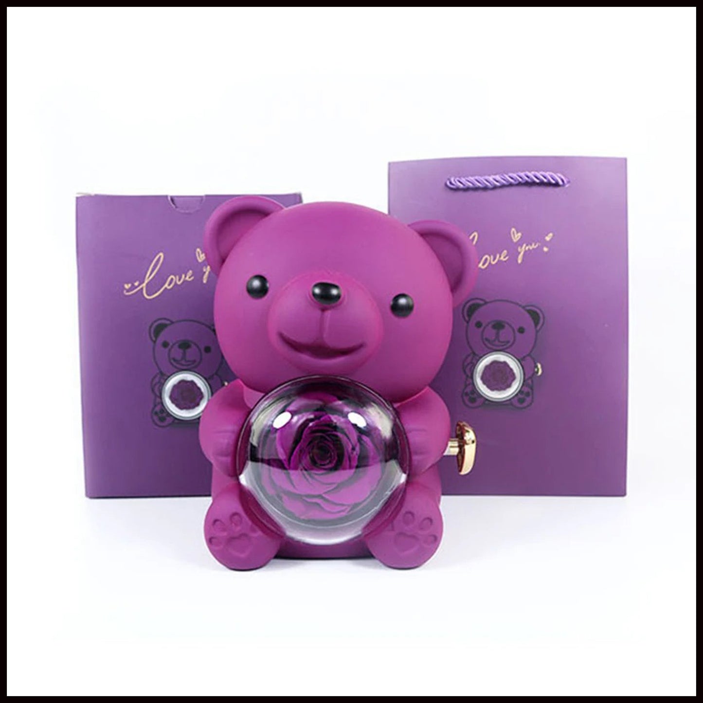 ROSE BEAR JEWELRY BOX -10