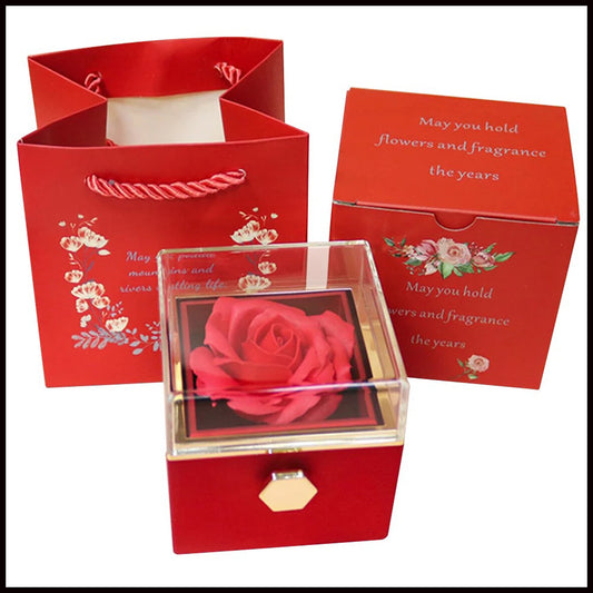 ROSE INVERT JEWELRY GIFT BOX -20