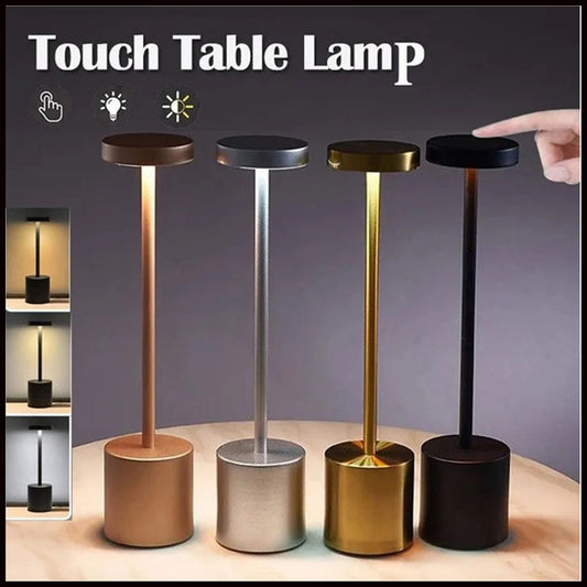 USB RECHARGEABLE TOUCH TABLE LAMP -09