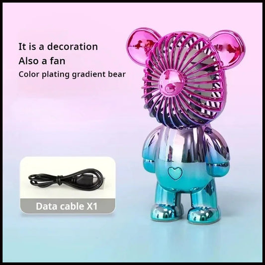 COLOR PLATING GRADIENT BEAR FAN -15