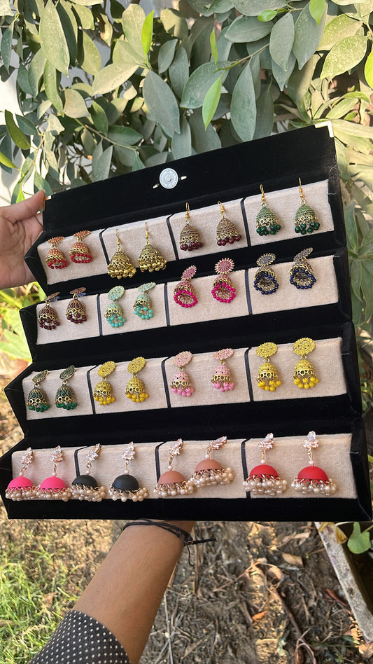 16 Pair Jhumka Organizer
