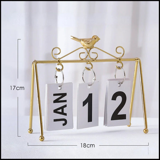 METAL STAND FLIP CALANDER -11