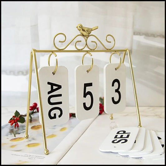 METAL STAND FLIP CALANDER -11