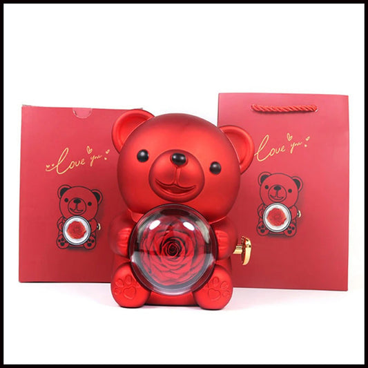ROSE BEAR JEWELRY BOX -10