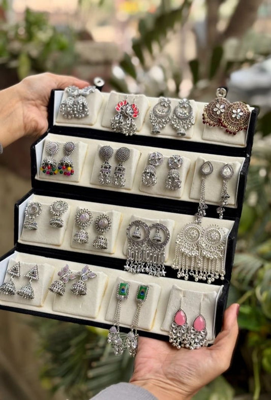16 Pair Jhumka Organizer