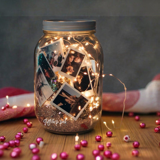 LED POLAROIDS JAR
